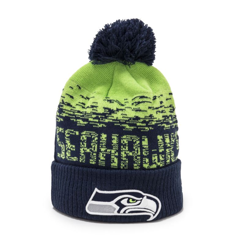 Gorras New Era Beanies Azules - Seattle Seahawks Ombre Sport 05312DPCJ